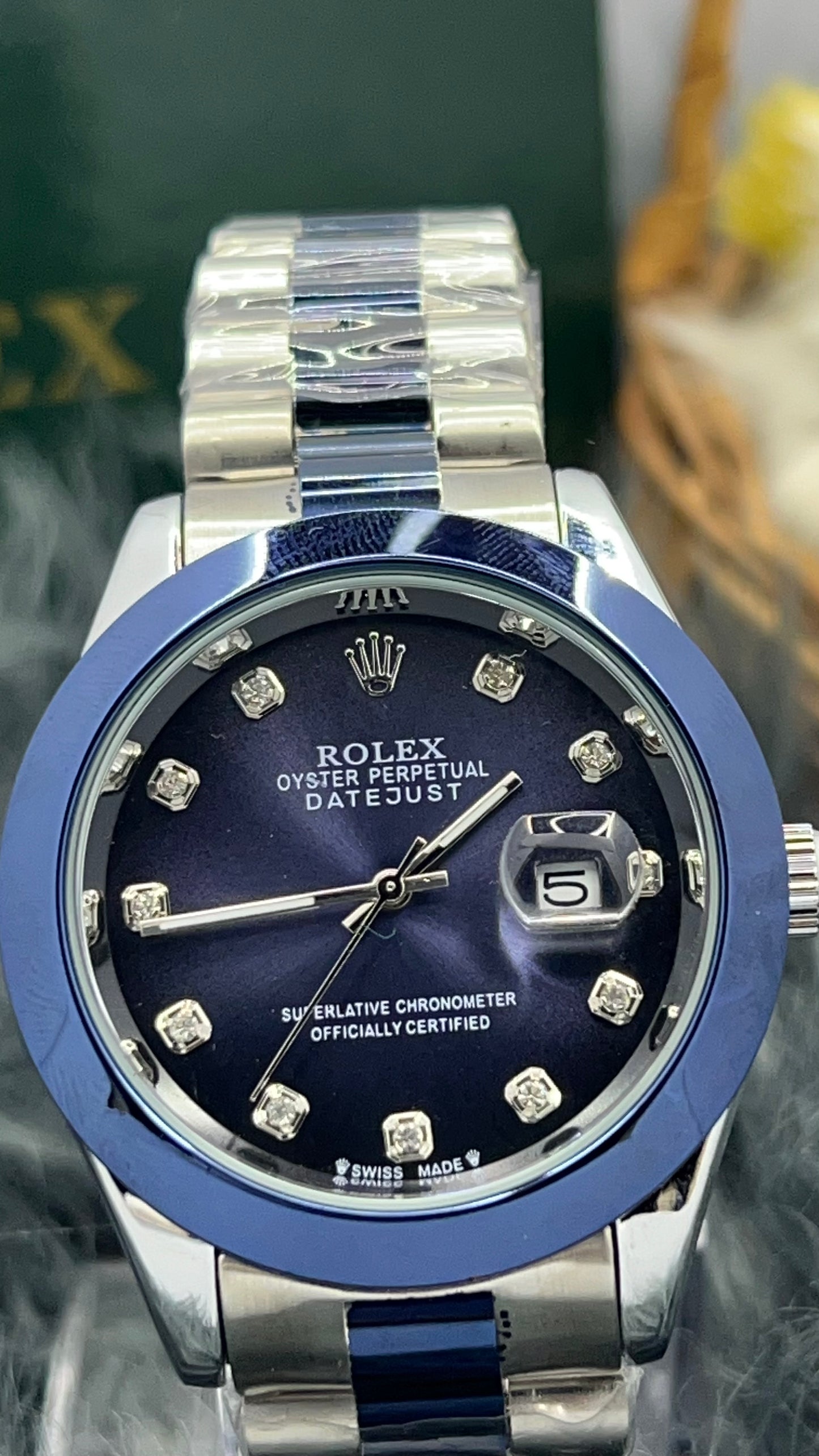 Men’s Two-Tone Stainless Steel Rolex A+ Quality – R.R Timepieces