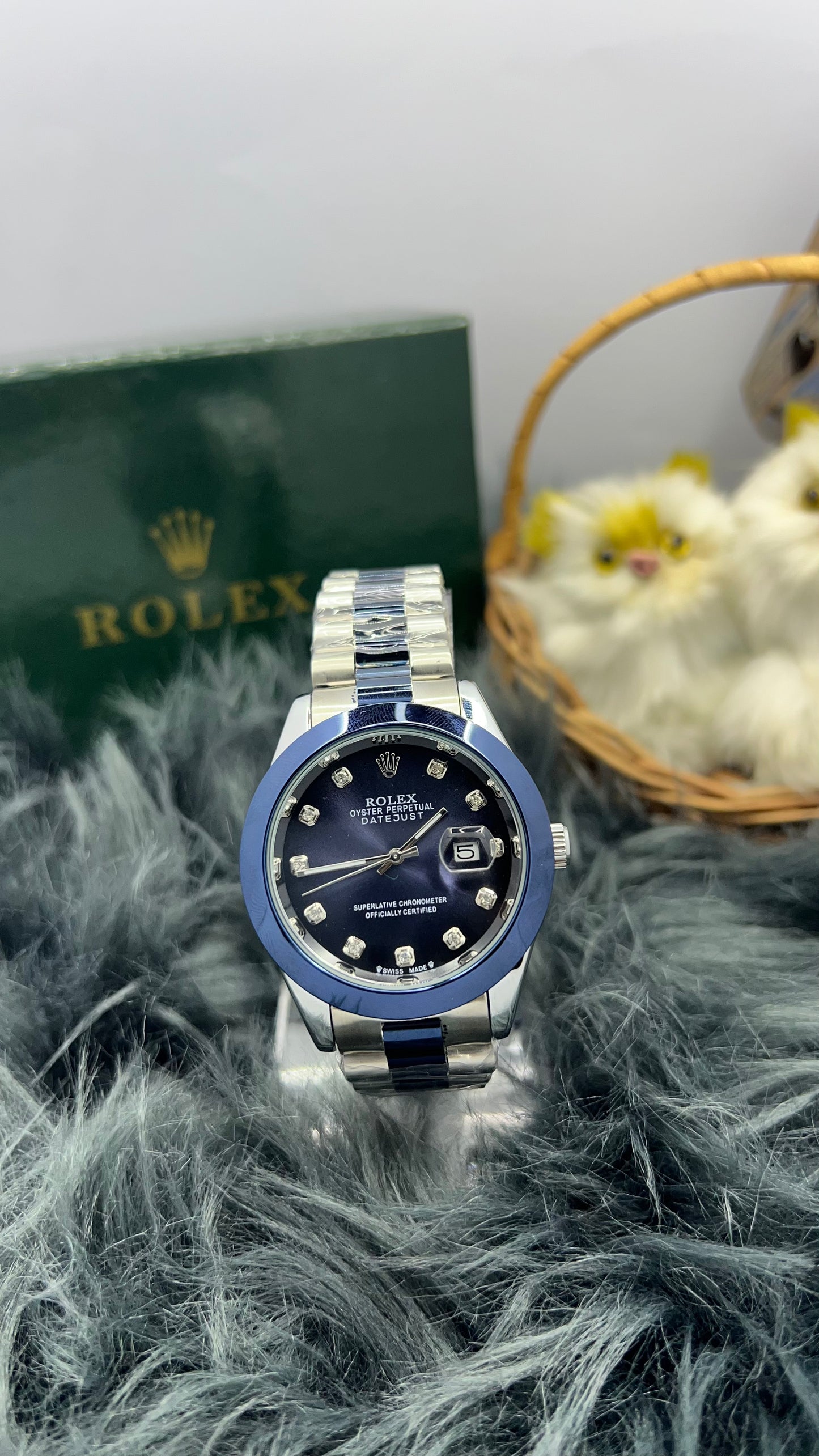 Men’s Two-Tone Stainless Steel Rolex A+ Quality – R.R Timepieces
