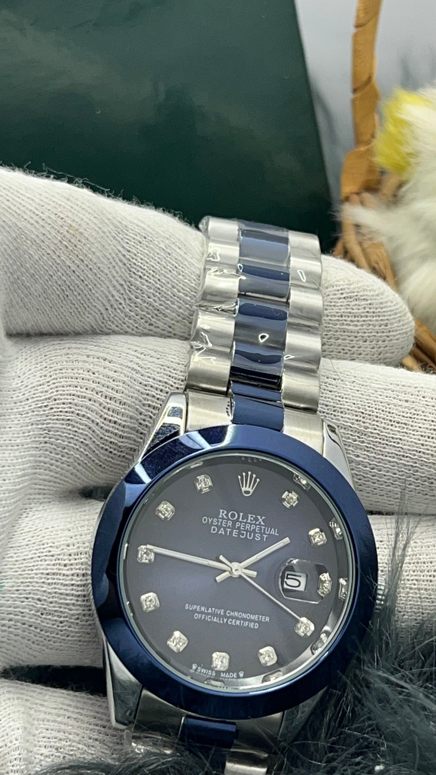 Men’s Two-Tone Stainless Steel Rolex A+ Quality – R.R Timepieces