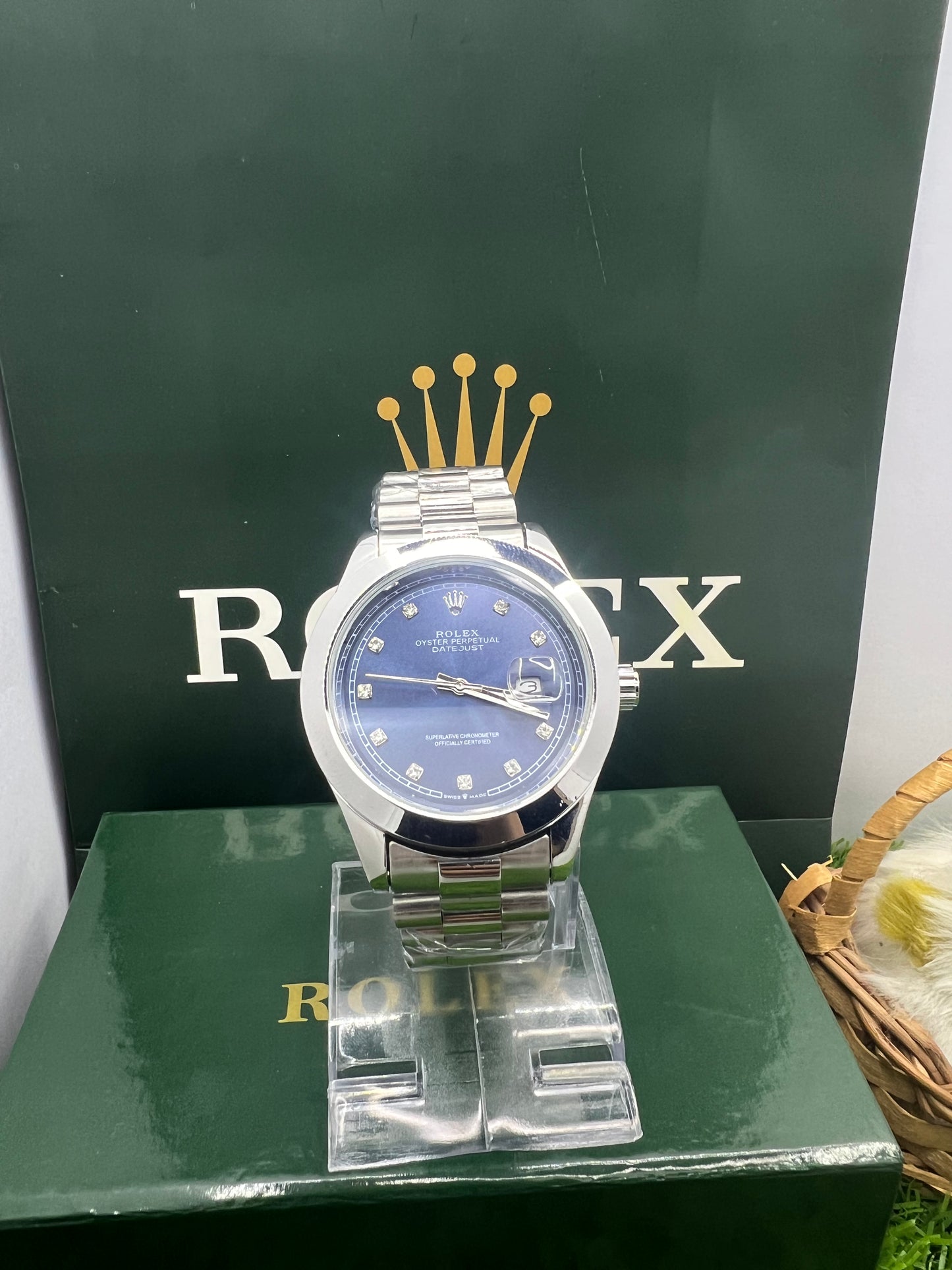 Men’s Stainless Steel Rolex A+ Quality – R.R Timepieces