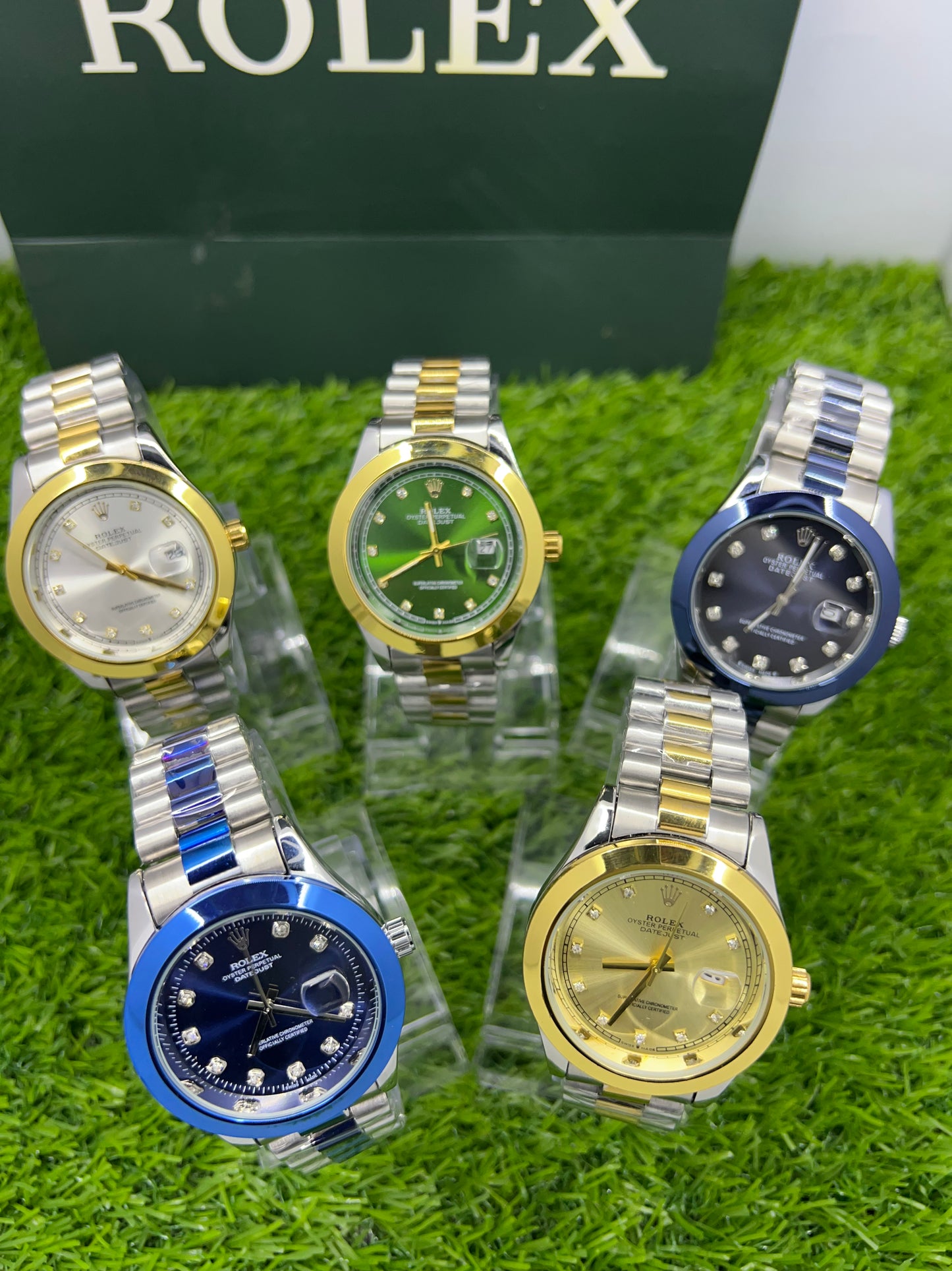 Men’s Two-Tone Stainless Steel Rolex A+ Quality – R.R Timepieces