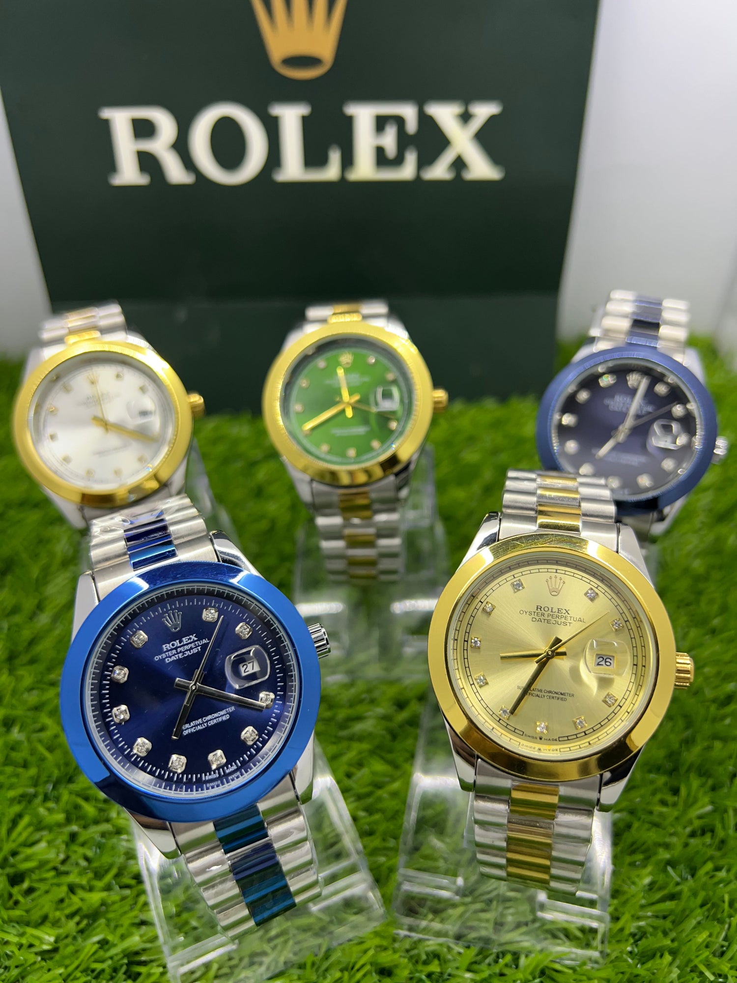 Men’s Two-Tone Rolex A+ Quality Stainless Steel Watch - R.R TIMEPICES