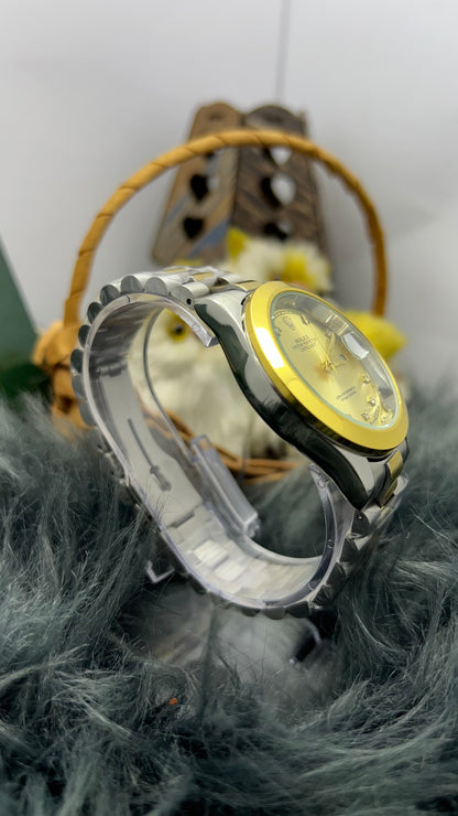Men’s Two-Tone Stainless Steel Rolex A+ Quality – R.R Timepieces