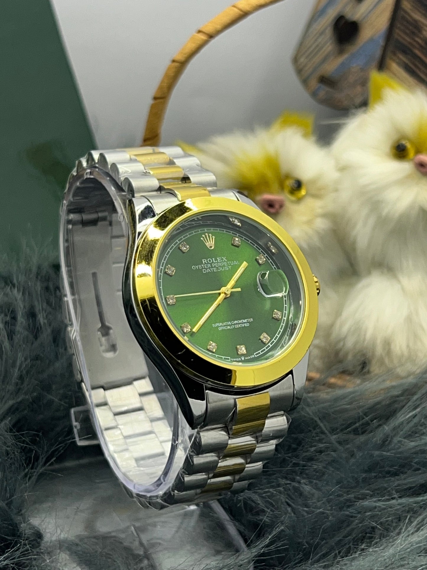 Men’s Two-Tone Stainless Steel Rolex A+ Quality – R.R Timepieces