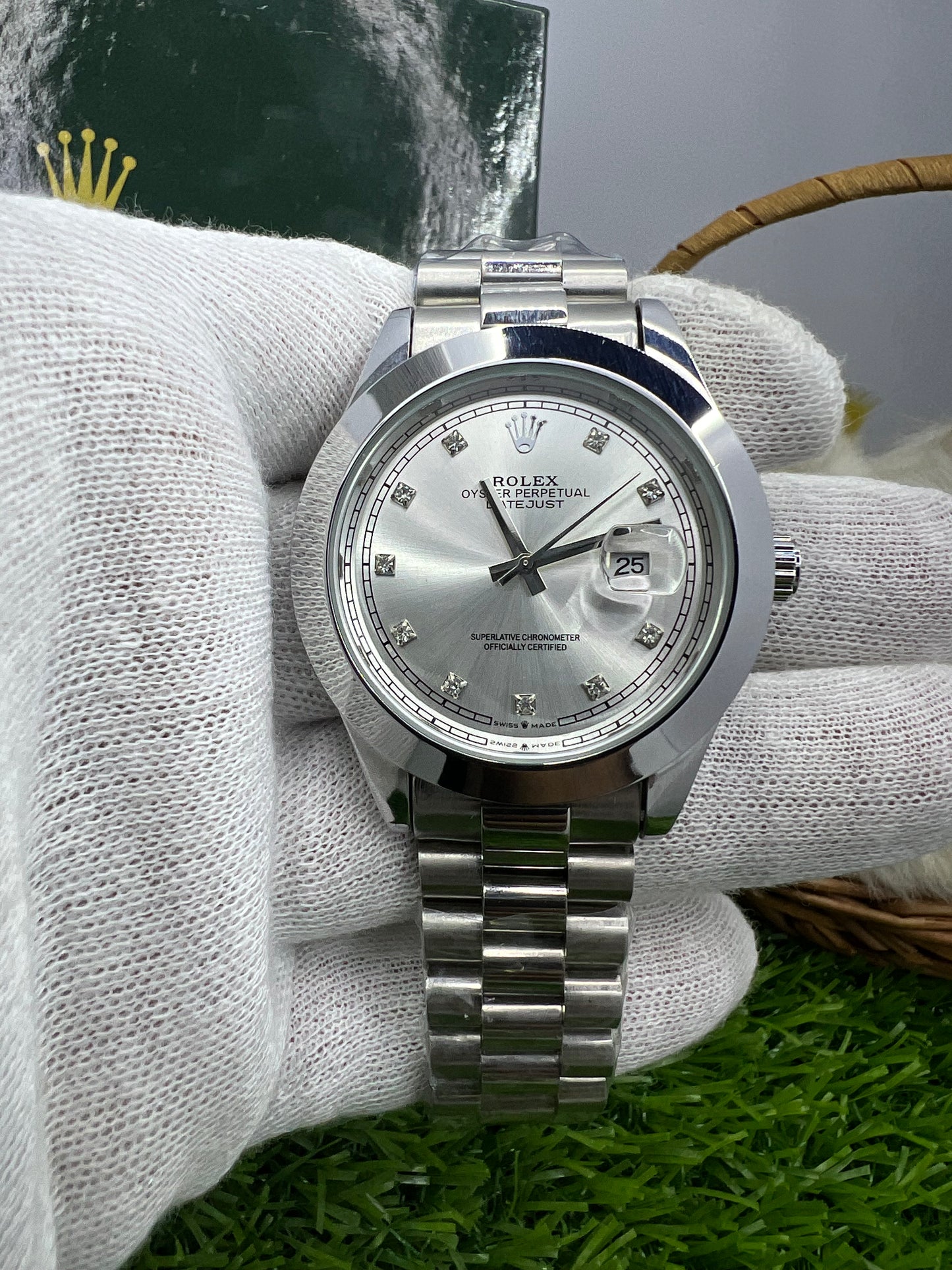 Men’s Stainless Steel Rolex A+ Quality – R.R Timepieces