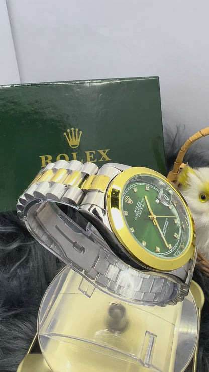 Men’s Two-Tone Stainless Steel Rolex A+ Quality – R.R Timepieces